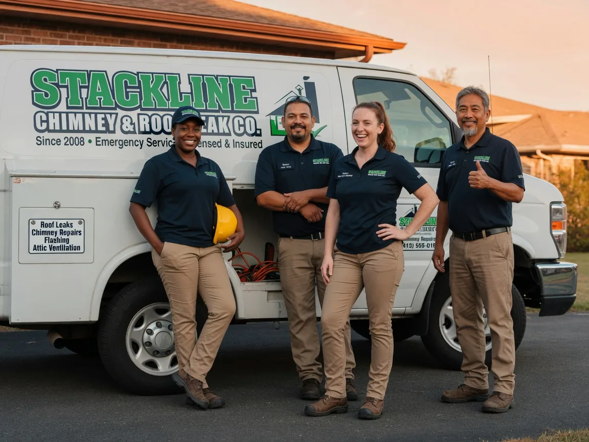 Chimney flashing repair company in Success, AR